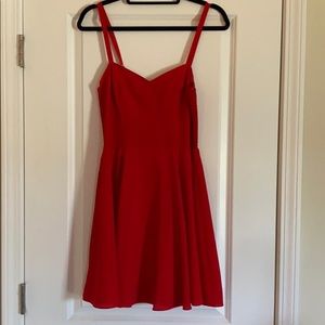 Flirty Red Dress